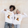 thumbnail image 4 of Hello Fall Rhodesian Ridgeback Enjoys Warm Campfire Autumn Night Bright Moon Sweatshirt Unisex Merch Ridgebacks Dog Lover Gifts - 01008, 4 of 6