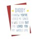 thumbnail image 4 of Tarjeta del Día del Padre Tarjeta de cumpleaños, Tarjeta de San Valentín, Tarjeta de regalo romántica, Tarjeta de felicitación para papá, papá,, 4 of 9