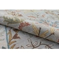 thumbnail image 5 of Women Arts Adline Gray Area Rug – Hand-Tufted Floral Motif, Oriental Traditional Design (9' x 12'), 5 of 5