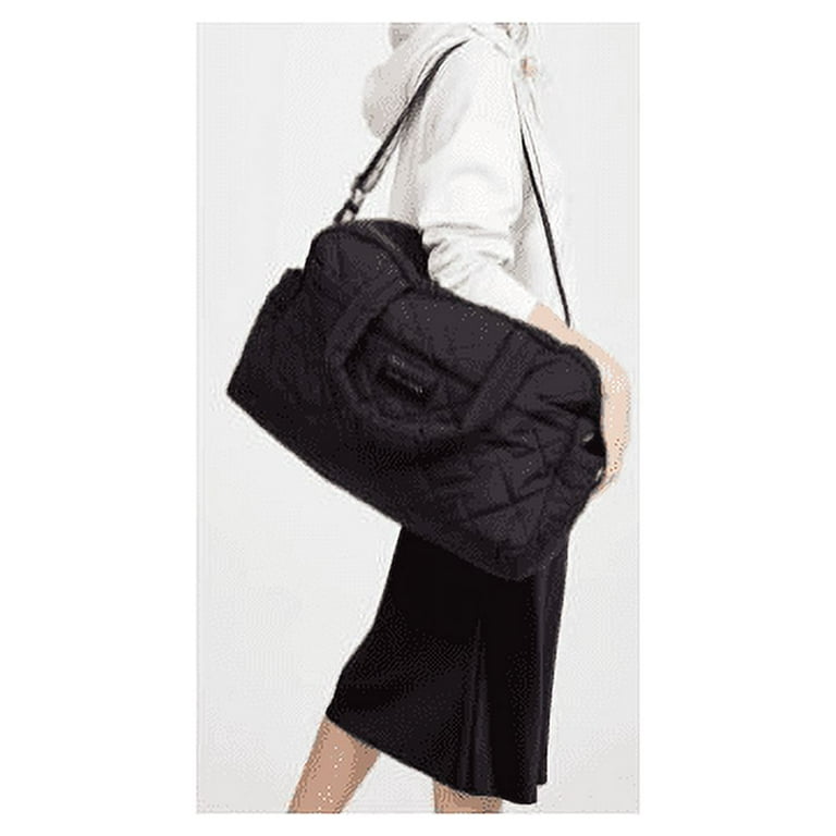 NWT RETAIL $275 MARC JACOBS Quilted Nylon Tote BLACK LARGE-zipper Top🌸  191267862415