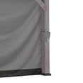 thumbnail image 4 of SUNJOY Rideaux de Remplacement pour gazebos de 13 pi × 15 pi, Gris, 4 of 5