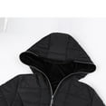 thumbnail image 6 of LEEYNEER Womens Sweatshirt Hooded Jacket Warm Jacket Black M, 6 of 6