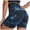 Black, variant on Womens High Waisted Biker Shorts Workout Yoga Running Tummy Control Spandex Short (Black, XL)