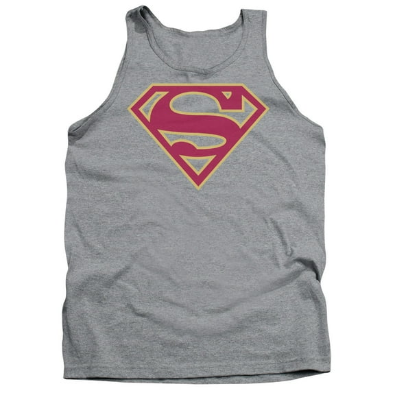 Superman - Red & Gold Shield - Tank Top - XX-Large