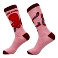 thumbnail image 2 of Men's Soctopus Socks Funny Deep Sea Octopus Joke Footwear, 2 of 7