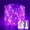 Purple, variant on LED String Lights- 10M 100LED Rope Lights Battery Operated With Remote 8 Modes Garden String Lights For Indoor Outdoor Decoration.