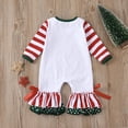 thumbnail image 5 of URMAGIC Newborn Baby Girls Romper Long Sleeve Jumpsuit One-Piece Christmas Coming Home Clothes 0-18 Months, 5 of 9