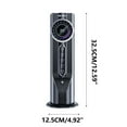 thumbnail image 3 of Tower Fan Oscillating Fan, Portable Desk Fan with 3-Speed Options,Dual Air Circulation, 110°Oscillation,1-6 Timers,Personal Quiet Table Fan for Home Office Desktop Bedroom, 3 of 6