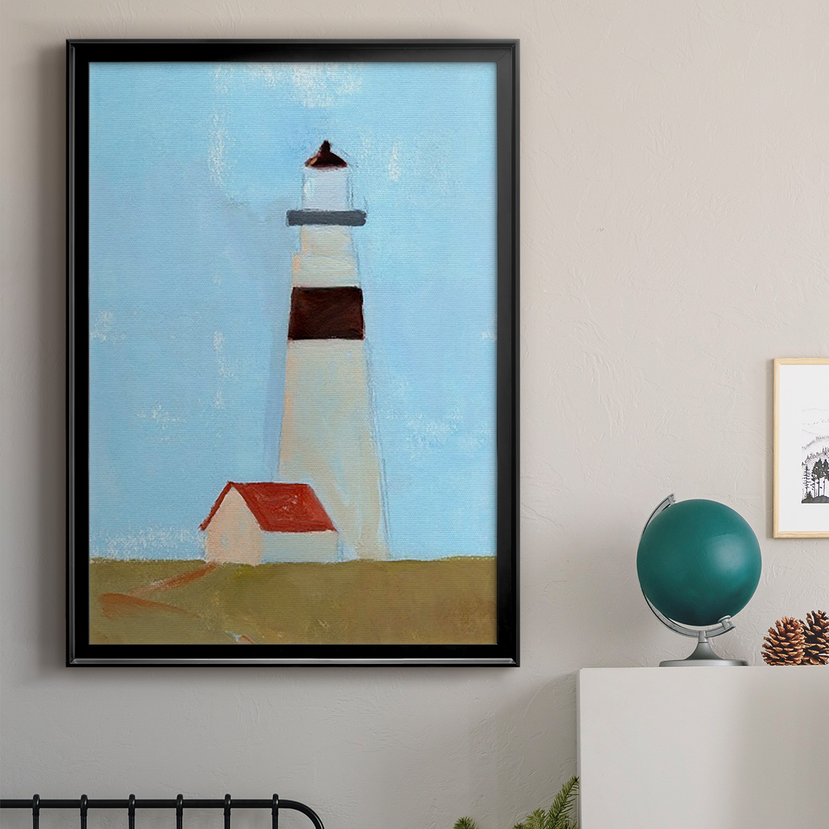Lookout Point II Premium Framed Print, in Gold, Black, or Silver - Ready to Hang
