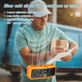 thumbnail image 3 of Waist-hanging Fan Outdoor Construction Portable Waist-clip Portable Fan To Cool Down USB High-speed Fan, 3 of 8