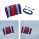 thumbnail image 5 of Cometa arcoíris grande con línea de vuelo de 3 m, cometas de parapente coloridas para niños y niñas. B, 5 of 8