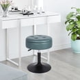 thumbnail image 5 of Homebeez Storage Ottoman Vanity Stool,360°Swivel Height Adjustable Foot Stool,Modern Accent Stools for Bathroom Living Room, 5 of 8