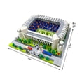 thumbnail image 3 of HI-Reeke Architecture Micro Mini Building Set Stadium Building Kit Toy for Adult White, 3 of 5