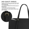 thumbnail image 5 of HangBag for Women 15.6 Inch Computer Tote Bag Waterproof Lightweight Leather Business Office Briefcase Large Capacity Handbag Shoulder Bag Professional Office Work Bag, 5 of 8