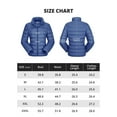 thumbnail image 5 of CAMEL Women's Puffer Jacket Lightweight Packable Down Coat Womens Winter Jackets Blue, 5 of 7