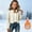 White Fleece Lined Jacke, variant on JOANKDMI Fleece Lined Jacket for Teen Girl Size 9-10 Sherpa Thermal Long Sleeve Full Zip Stand Collar Warm Winter Crop Coat Fall Cold Weather Activewear