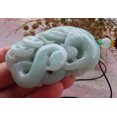 thumbnail image 3 of Certified Green Burma 100% Natural A Jade jadeite Pendant Eagle Snake Money Coin Necklace 662885 TN, 3 of 11