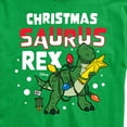 thumbnail image 3 of Toy Story - Christmas Saurus Rex - Men's Short Sleeve Graphic T-Shirt, 3 of 5