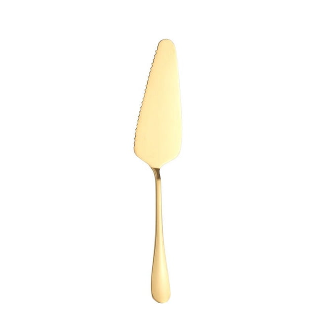 Juego de corte de pastel para boda, elegante cuchillo y servidor con bordes redondeados de acero inoxidable engrosado, espátula para pastel cortador-6PCS
