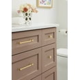 thumbnail image 3 of Amerock Faircrest 1-1/4 inch (32mm) Diameter Champagne Bronze Cabinet Knob, 3 of 7