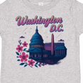 thumbnail image 4 of Inktastic Washington D.c. Skyline Cherry Blossoms Boys or Girls Toddler T-Shirt, 4 of 5