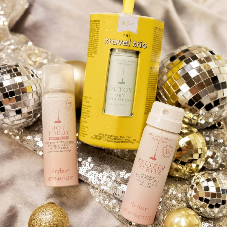 Drybar The Travel Trio Kit, Hair Spray Hair Care Holiday Gift Set