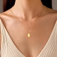 thumbnail image 3 of S925 Sterling Silver Initial Necklaces for Women Dainty 14k Gold Plated Letter Name  Pendant Necklace A-Z Personalized Tag Charm Chain Jewelry Christmas Gifts for Mother Daughter, 3 of 12