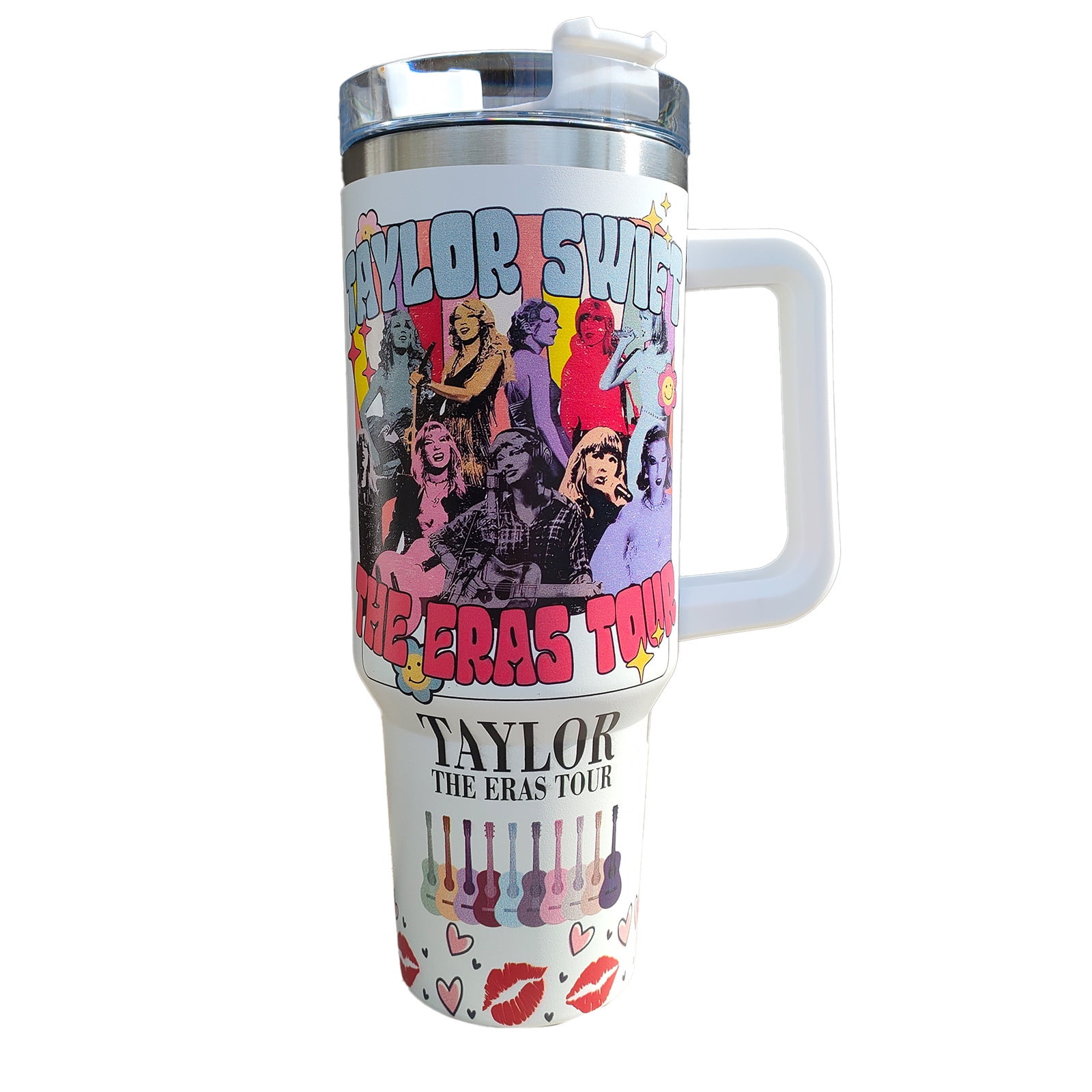 Taylor Swift Stanley 40Oz Cup Dupe Eras Tour Stainless Steel Tumblers  Engraved 40 Oz 1989 Lover Midnights Fearless Reputation Swifties Gift -  Laughinks