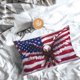 thumbnail image 5 of Balery USA Eagle with Spread Wings Funda de Cojín Estampada, Regalos para Mujeres, Regalos de Amor para Ella, Regalos para Novia o Esposa, Funda de Almohada-16"x24", 5 of 6