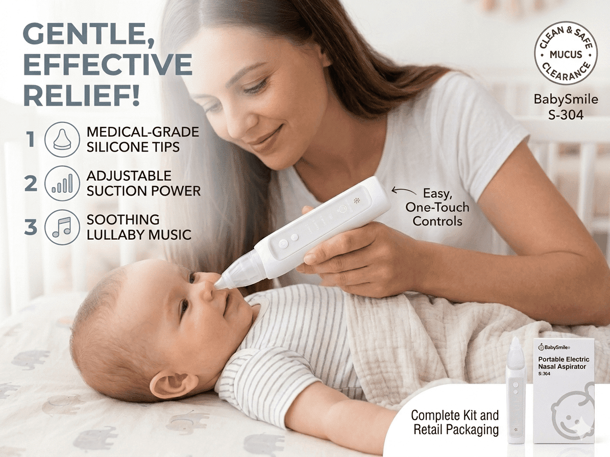 Portable Electric Nasal Aspirator