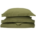 thumbnail image 1 of 100% Cotton Percale Matte Finish Duvet Cover and Pillow Sham Set Sage / Full/Queen, 1 of 1
