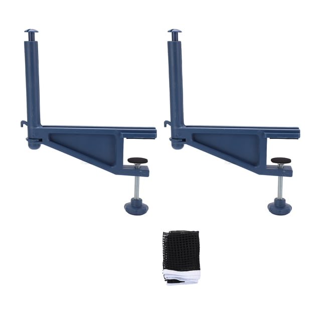 Professional Adjustable Tightness Clampwith Net,Professional Portable Table Tennis Portable Table Tennis Net Set Table Tennis Adjustable Screw Clamp Post Kit Striking Appearance