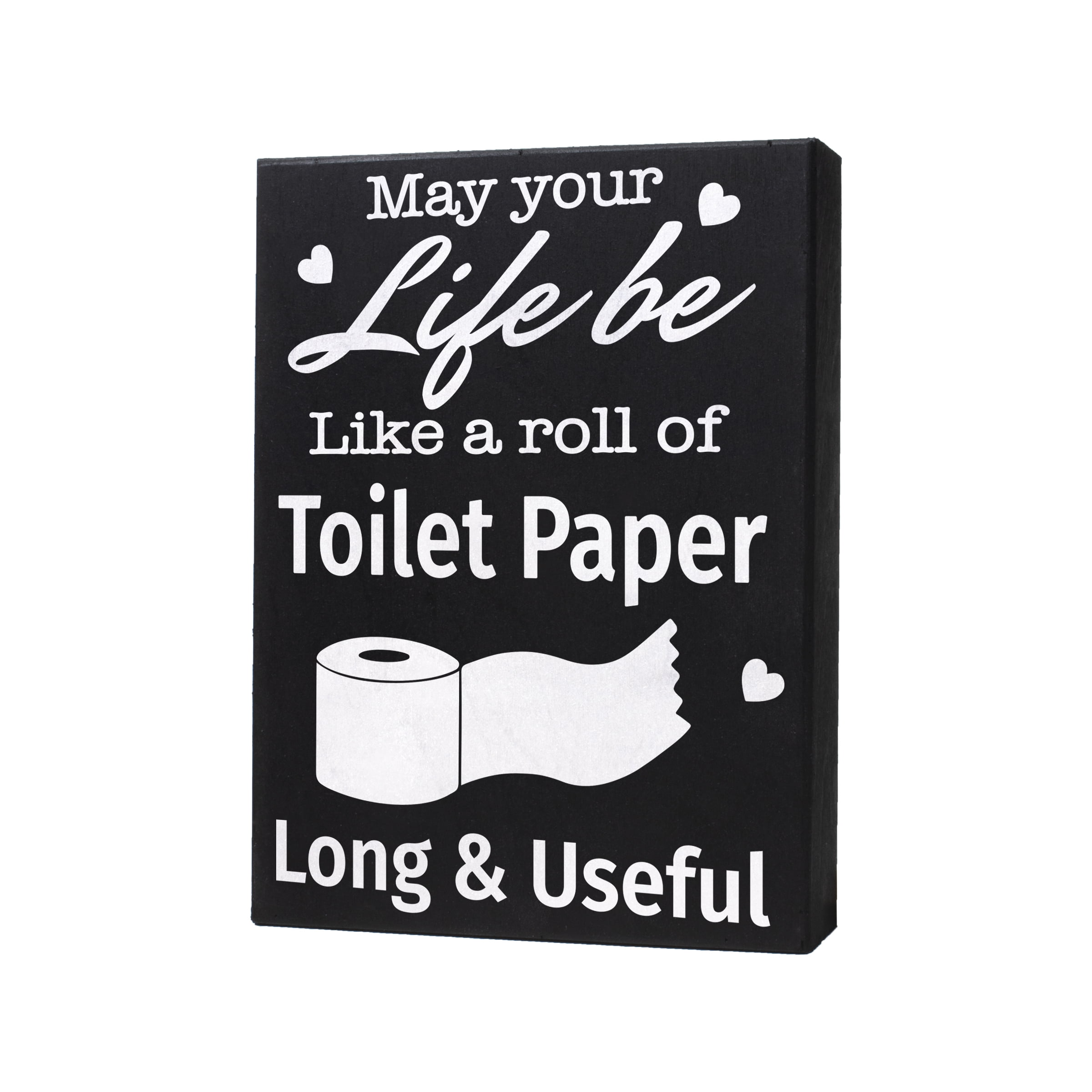 JennyGems May Your Life Be Like Roll of Toilet Paper, Long & Useful