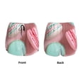 thumbnail image 3 of Balery Pastel Macarons Delight Pantalones cortos deportivos para mujer con forro y dos bolsillos, elásticos, para entrenamiento, gimnasio, yoga-Small, 3 of 7