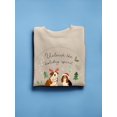 thumbnail image 3 of Holidogs Collection C. Sweatshirt Men -Victoria Barnes Designs, Male XX-Large, 3 of 4