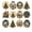 2-Style O, variant on 5cm/6PCS Plastic Clear Christmas Ornaments Balls, Fillable Clear Ornaments for Crafts Christmas Balls, Shatterproof DIY Bolas De Navidad for Tree, Wedding, Party