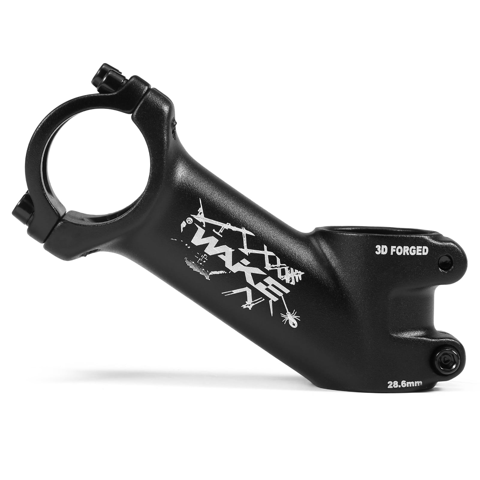Black MTB Mountain Road Bike handlebar stems Bicycle Bar ± 7° Stem 31.8*90mm 