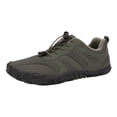 thumbnail image 2 of Women's Mens Waterproof Winter Warm Barefoot Shoes Comfortable Non Slip Hiking Shoes Fleece Lined Slip On Sneakers Green Size 6.5, 2 of 6