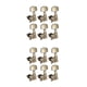 thumbnail image 4 of Matsuzay Clavijas de afinación de 6 piezas, accesorio de instrumento de componente profesional, cabezales de máquina, piezas de guitarra para reemplazar Tipo 2 2piezas Matsuzay CBP347197, 4 of 6