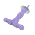 thumbnail image 2 of Shaped Bird Perch Stand for Parrots Natural Grinding Stick Nail Trimming Platform, Cage Accessories for Budgie Cockatiel Lovebird Finch - Resin Anti- Beak Grinder Stone for Cage Use, 2 of 4