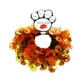 thumbnail image 3 of Halloween Pet, Dog  Cat Smoocher Pet Necklace, "Ghost or Pumpkin", 3 of 3