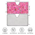 thumbnail image 2 of Cartoon Kirby Game Car Windshield Sunshade Umbrella Foldable Reflective Sun Visor Front Window Cover Protector Accessories, 2 of 7