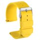thumbnail image 1 of Amarillo Nylon Reloj Correa 22mm Ancho Duradero Nylon Correa con Plata Hebilla, Universal Reemplazo Lienzo Reloj Correa 27, 1 of 6