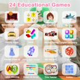 thumbnail image 3 of Reloj inteligente Cosjoype Kids Game HD con pantalla táctil para niñas de 6 a 12 años, 3 of 7