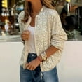 thumbnail image 4 of jjayotai Womens Coat Clearance Womens Casual Sparkly Sequin Jackets Long-Sleeved Zipper Up Slim Fit Open Front Bomber Jacket, 4 of 8