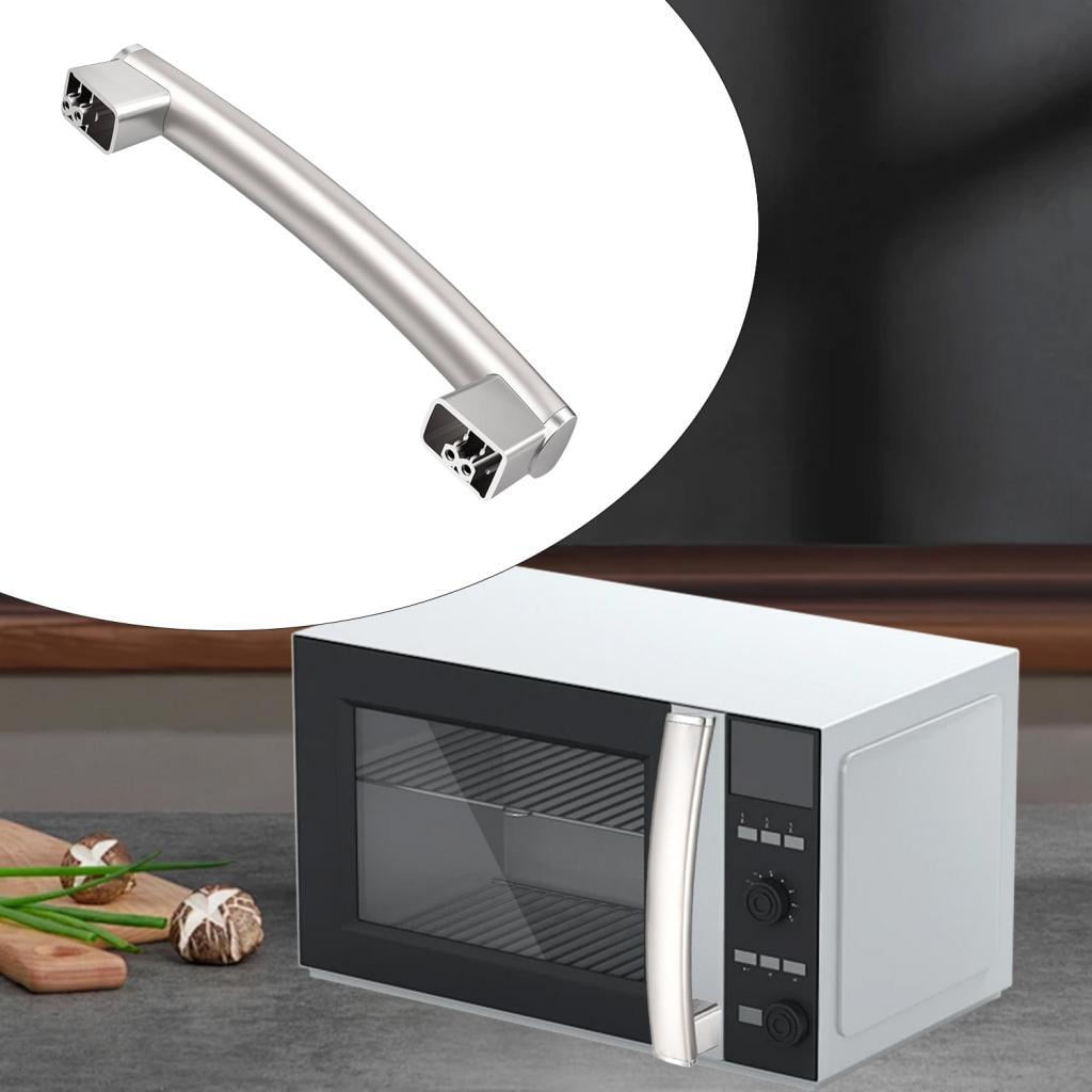FashionCha Microwave Door Handle Microwave Part Kitchen Appliance Replaces for Dvm7195EK2ES