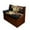 American Flag Eagle, variant on XYZCANDO American Flag RV Dinette Cushions Mountain RV Accessories for Inside Sofa Covers Washable Furniture Protector Comfortable Slipcovers for RV Camper Car Bench Black