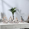 thumbnail image 5 of Lilixerw Wooden Sailing Boat Model Mini,Handmade Vintage Nautical Wood Sailing Boat Decoration,for Table Ornament,Photo Props,Beach Ocean Theme Party and Room Decor, 5 of 5