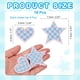thumbnail image 2 of Uxcell 18 Pcs Parche Bordado de Corazón Estrella a Planchar Apliques Parche para Chaqueta Colección de Denim Ropa Vestido Sombreros Jeans Accesorio DIY, Azul Claro/Rosa Claro, 2 of 6