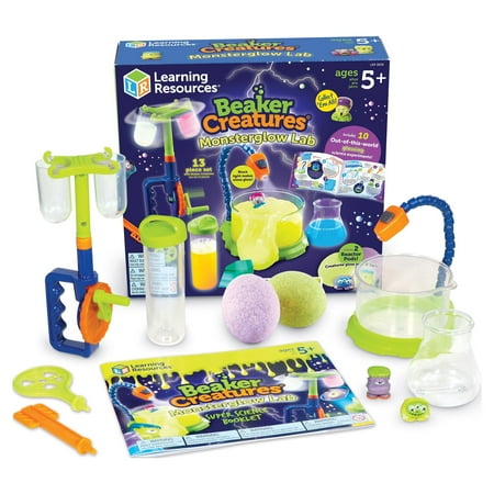 UPC: 0765023038385 | Learning Resources Beaker Creatures Monsterglow Lab Assorted Colors (LER 3838) LER3838